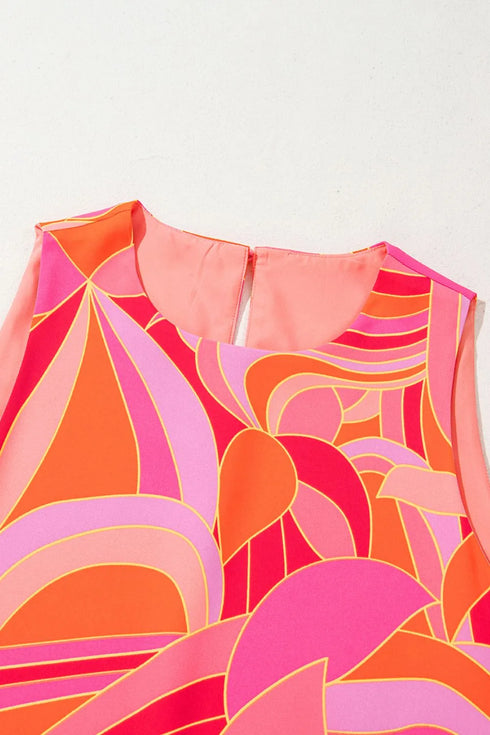 abstract-floral-print-sleeveless-shift-mini-dress OhSoStyled at Sophia's Style-9